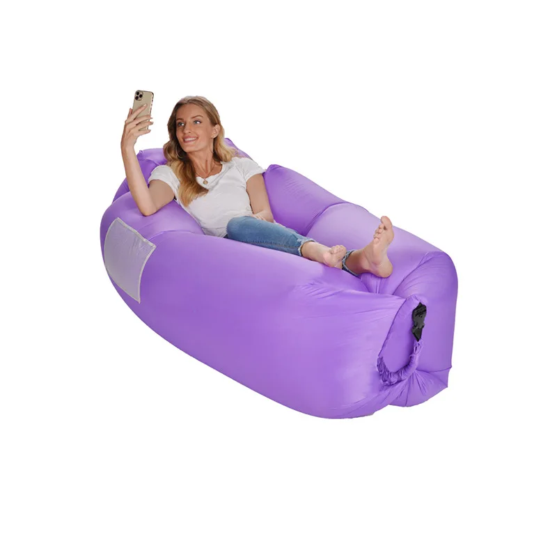 Sofa Bed Inflatable Sofa Recliner Sleeping Lazy Bag High Quality Camping Outdoor Camping Air Mattress Sofa Beach mattress