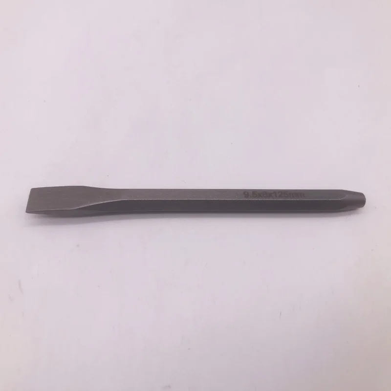 No.6S040 3-Piece Stone Cutter Cold Chisel Kit Chrome Vanadium Steel Blister Card Package