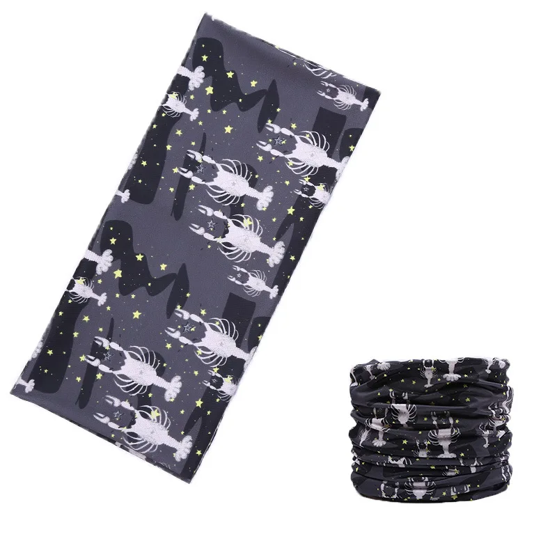 Многофункциональное переменное бесшовное полотенце для лица для занятий спортом на открытом воздухе