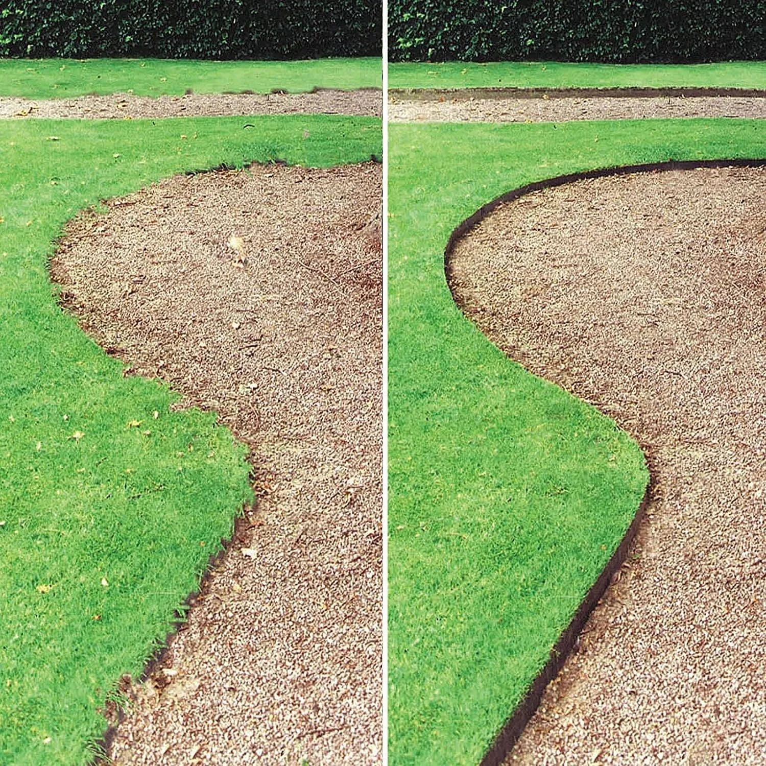 European style abstract corten steel edging for garden beds metal lawn edging