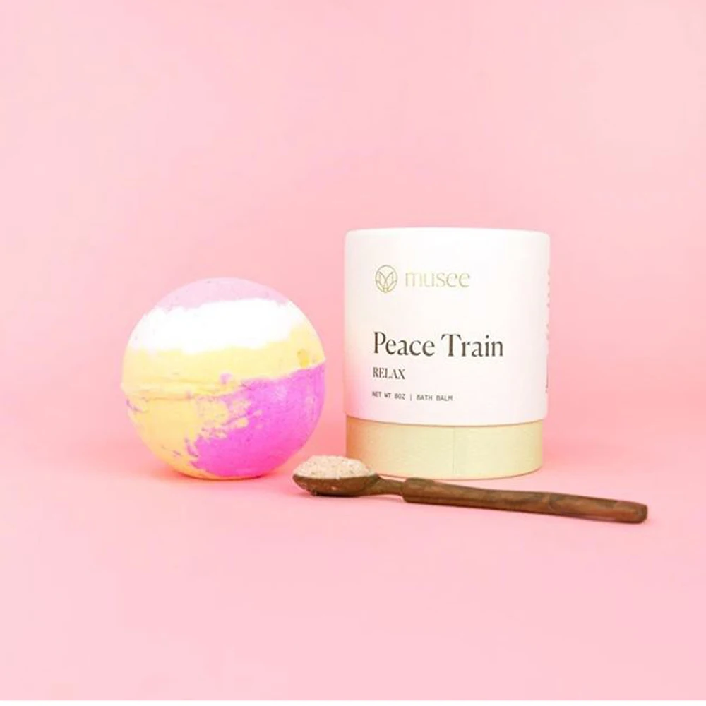 Custom Logo Cardboard Craft Paper Round Tube Bath Bombs Soap Packaging Cylinder Gift Box