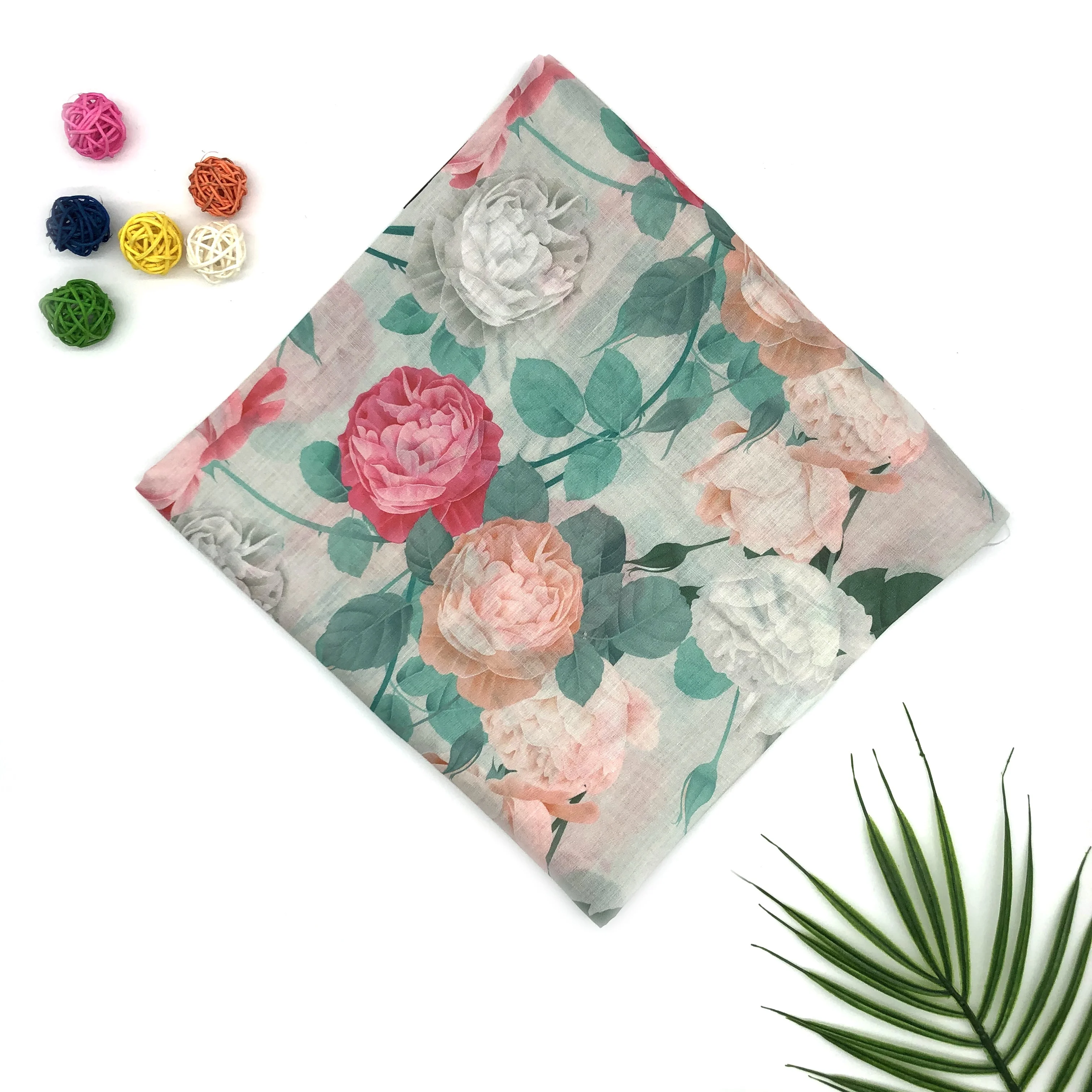 
Thick woven 100% ramie fabric no elastic for cloth bag 