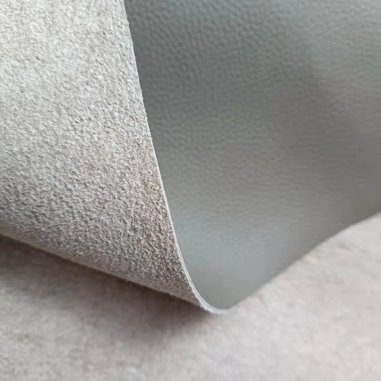 Fabric Small Moq Good Quality Many Colors Stock Recycle Genuine Recycle Leather Ningbo Leather Shoes and Belts for Men Set Split