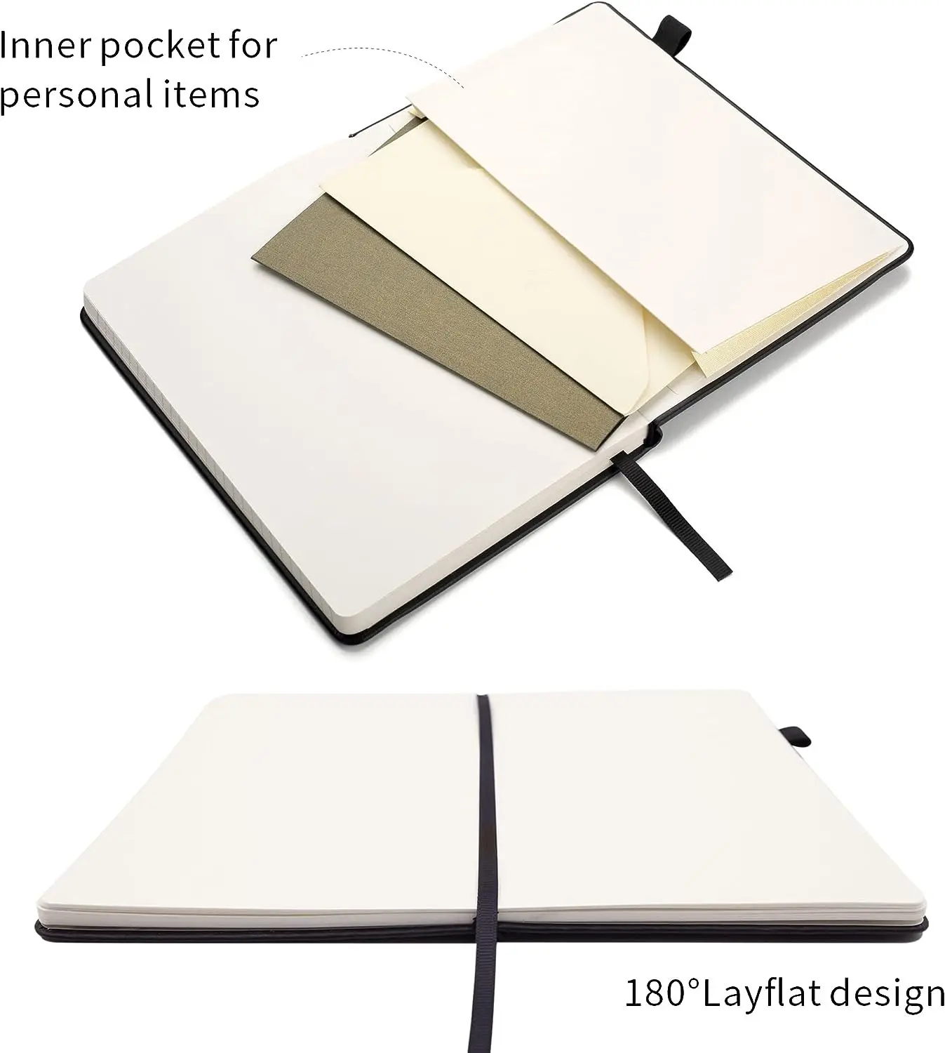 Customized Wholesale High End Business Planner PU Leather A5 Diary Weekly Planner Office Notebook