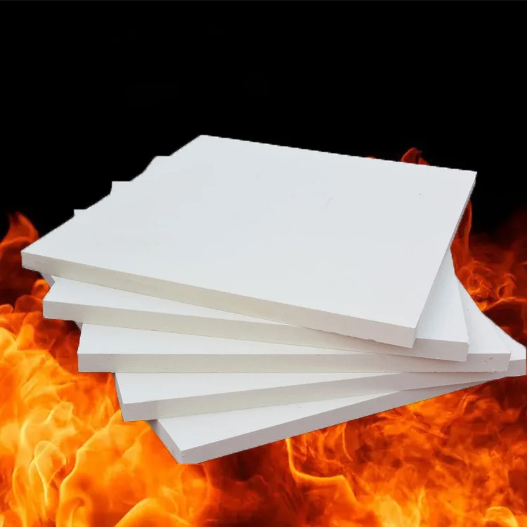 Max Temperature 1800 C Refractory Polycrystalline Mullite Ceramic Fiber Board