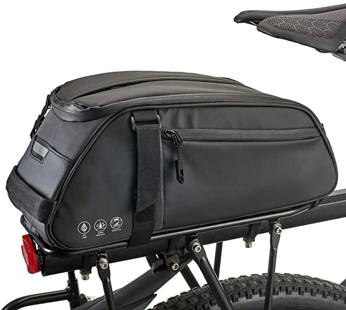 Custom Waterproof  Travel  Bicycle Storage Trunk Pouch Bike Bag Rear