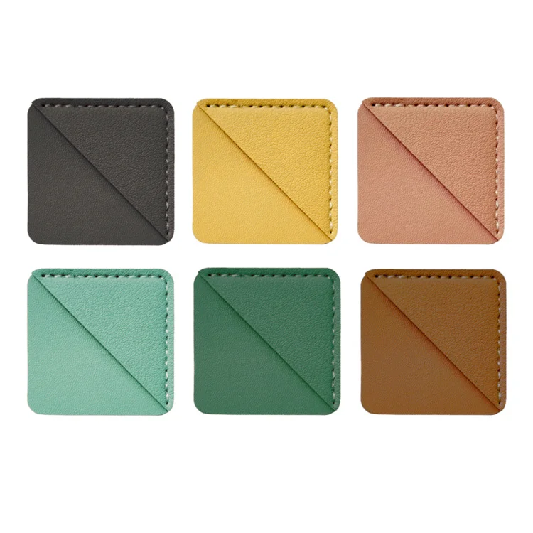 Custom Personalized Handmade Gifts Leather Triangle Reading Page Marker Bookmark