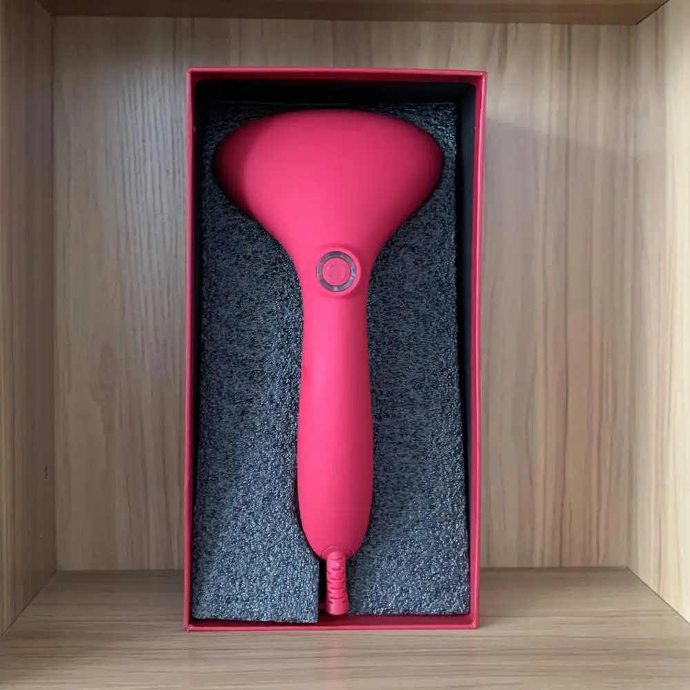 New handheld garment steamer working on clothes and household fabrics