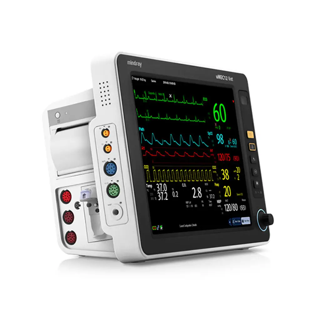 Mindray Umec12 Vet Certified Multi-parameter Veterinary Use Equipment Portable Veterinary Monitor With Direct Factory Price