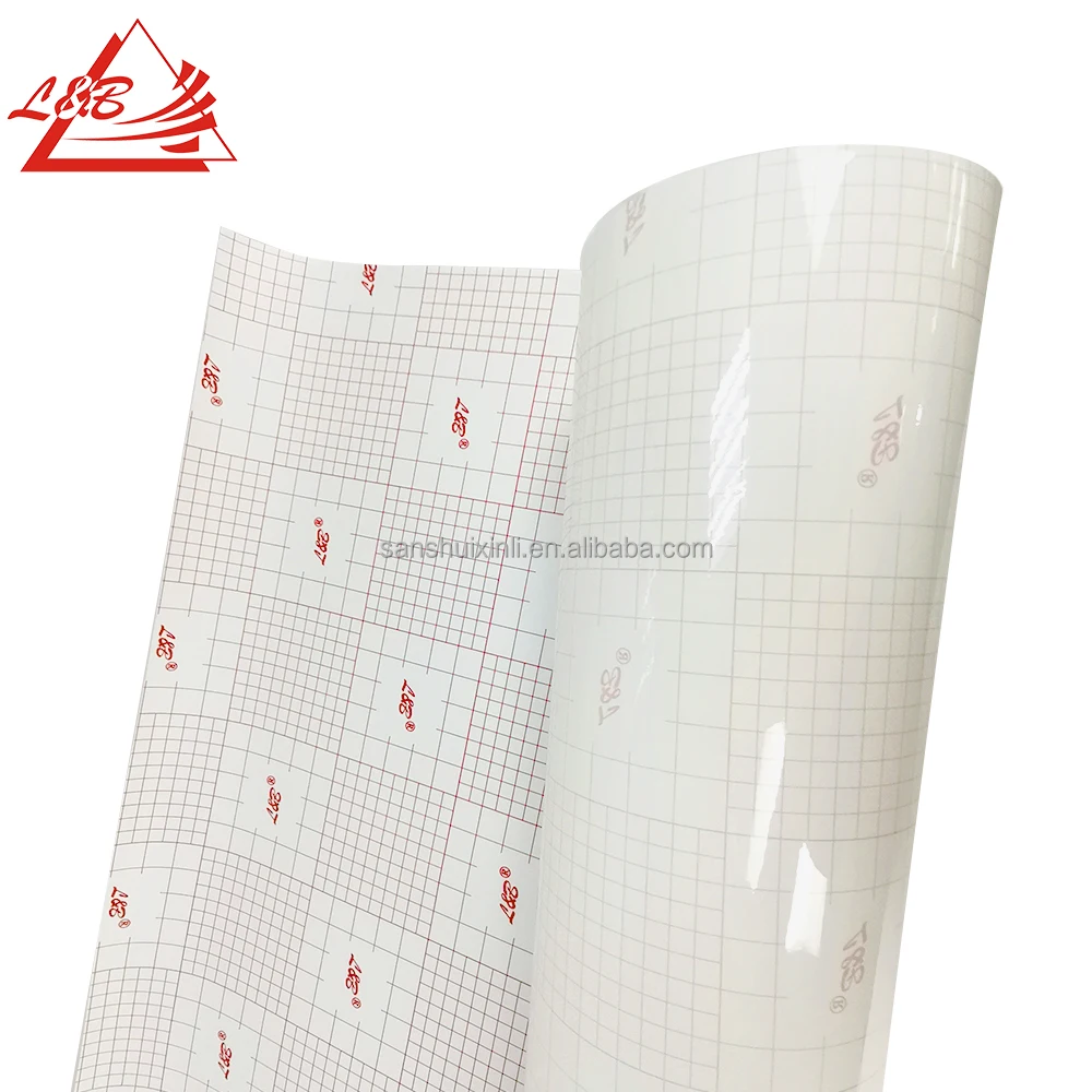 L&B 50 Micron High Polymer PVC Glossy Transparent Thick Cold Lamination Film Foil Jumbo Roll For Printing Protection
