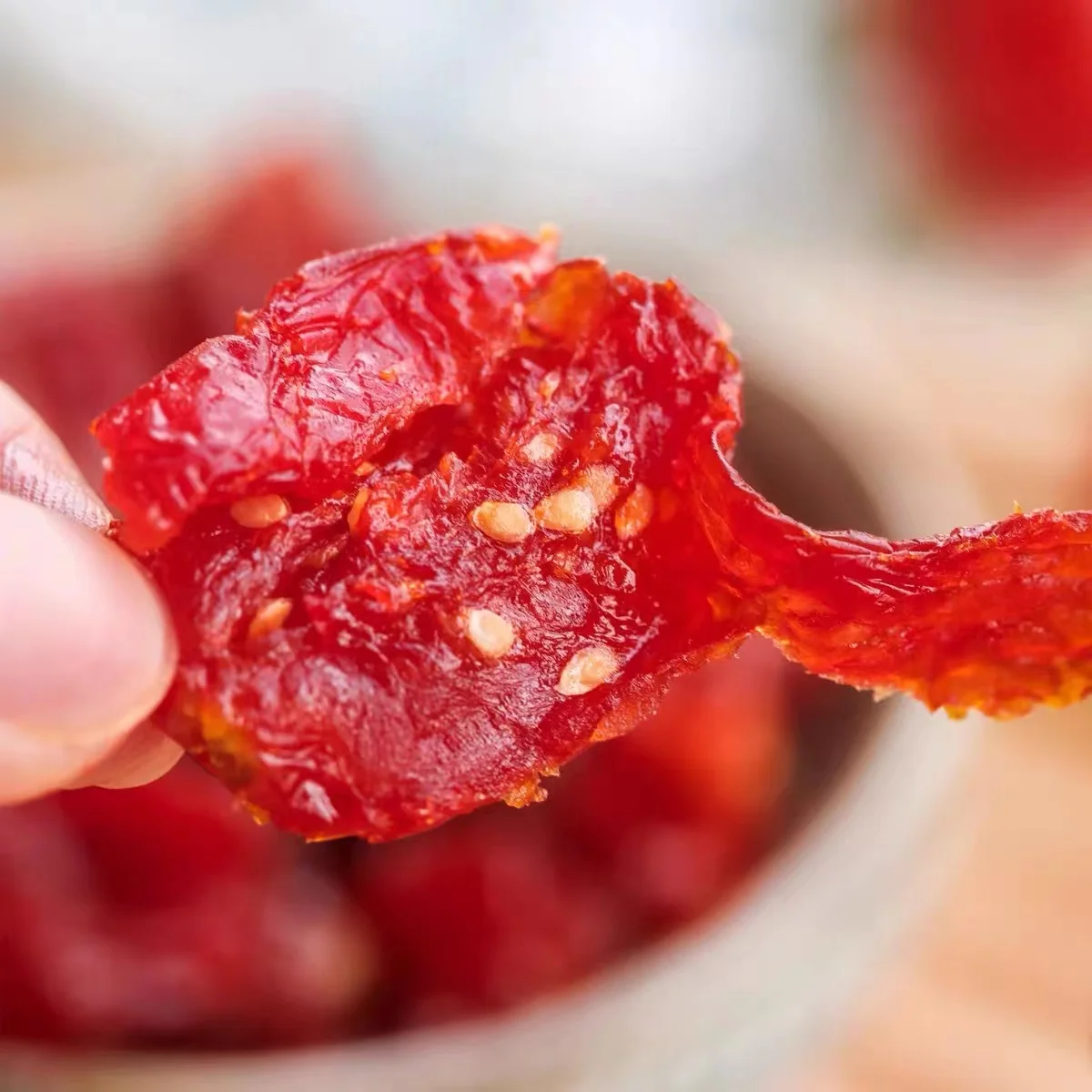 High-quality preserved tomato dried sweet and sour cherry tomato dried healthy fruit thinning food