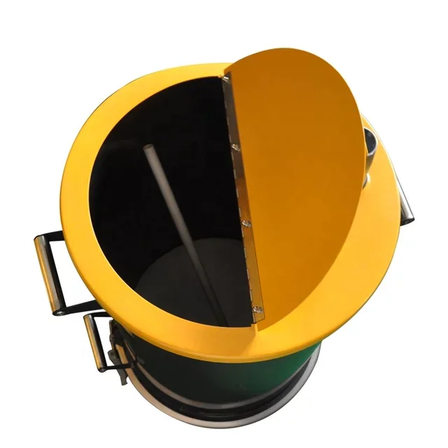 Electrostatic Powder Coating Fluidizing  Container  Powder Hopper Powder Tank For Coating Machine