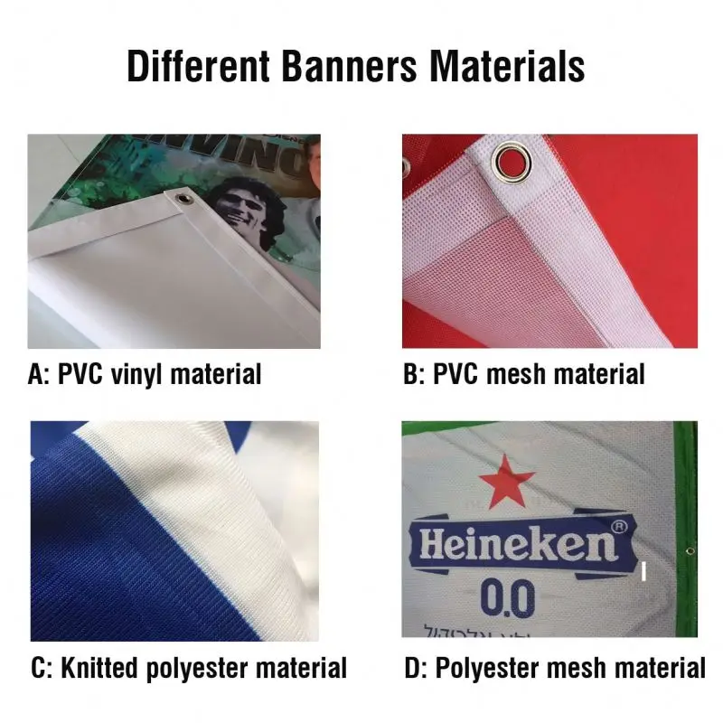 Large Size Printing Waterproof Event Promotions Custom Signs Banner For Outdoor Use