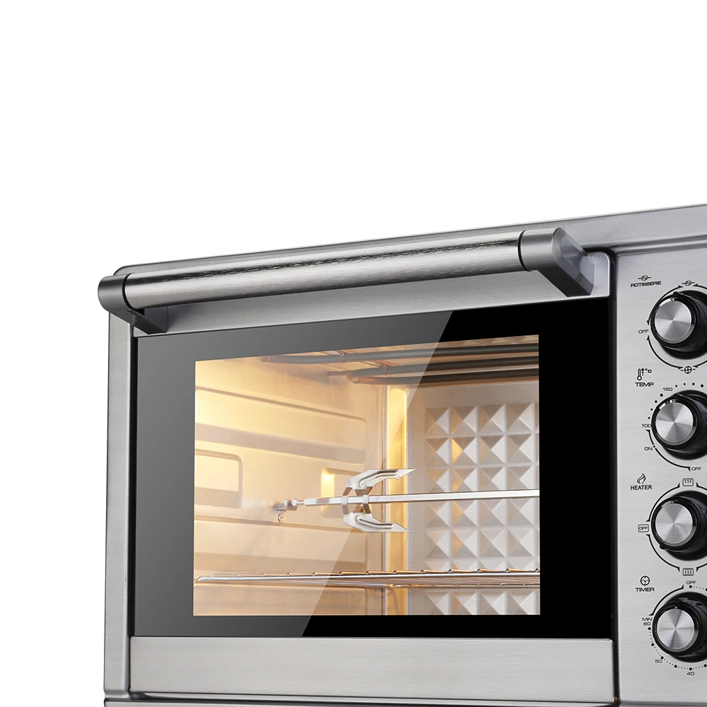 Мелкая бытовая 36 л 1500W электрического Бытовая печь мини кухонная столешница печь с механический таймер управление микроволновая печь