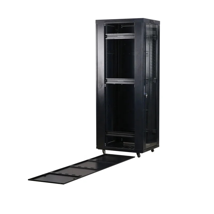 Высококачественный серверный стеллаж, сетевой шкаф с ЖК-дисплеем