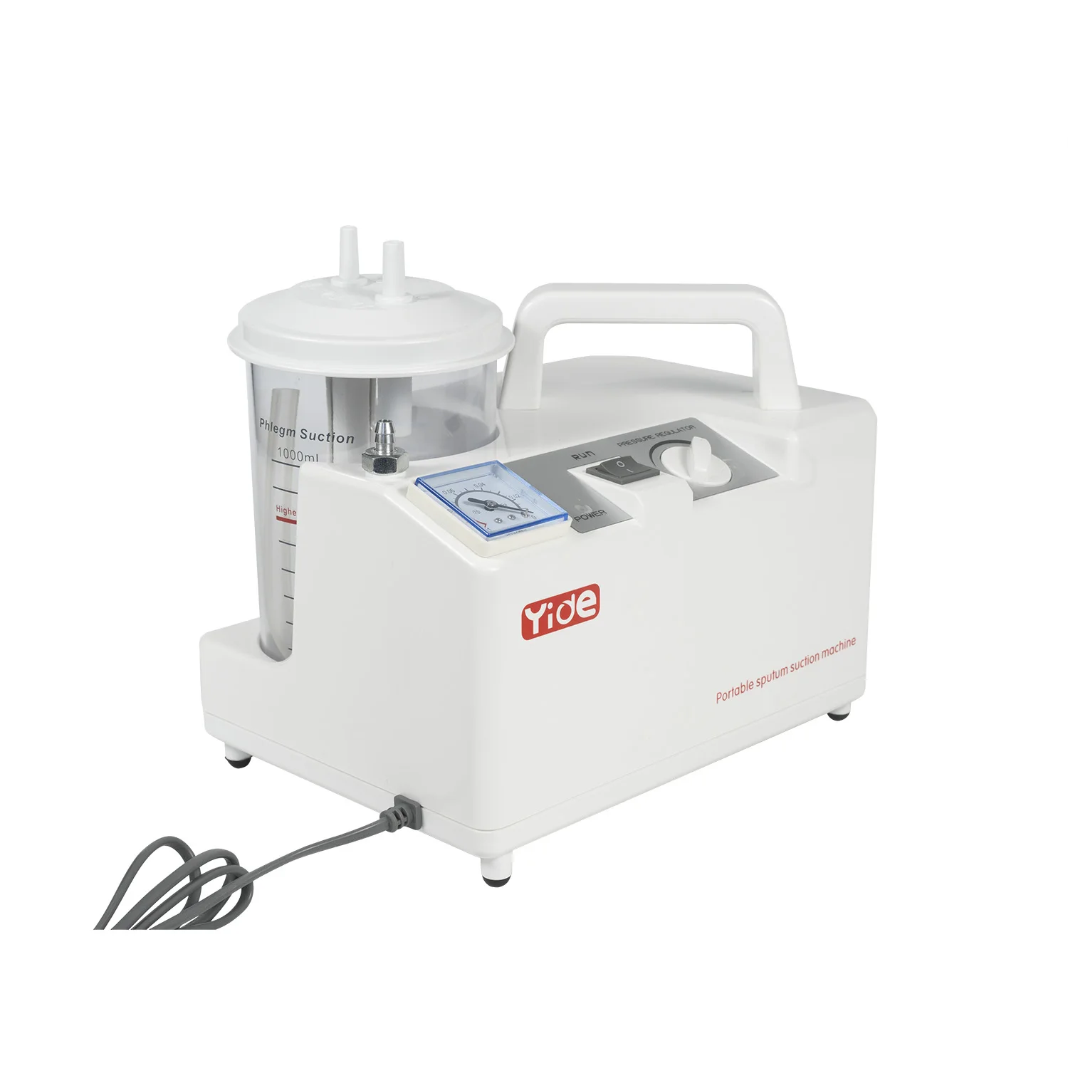 Medical Surgical Portable Electric Phlegm Suction Pump Machine Water Suction Machine OEM SGS Plastic Air Suction Machine 3 Years