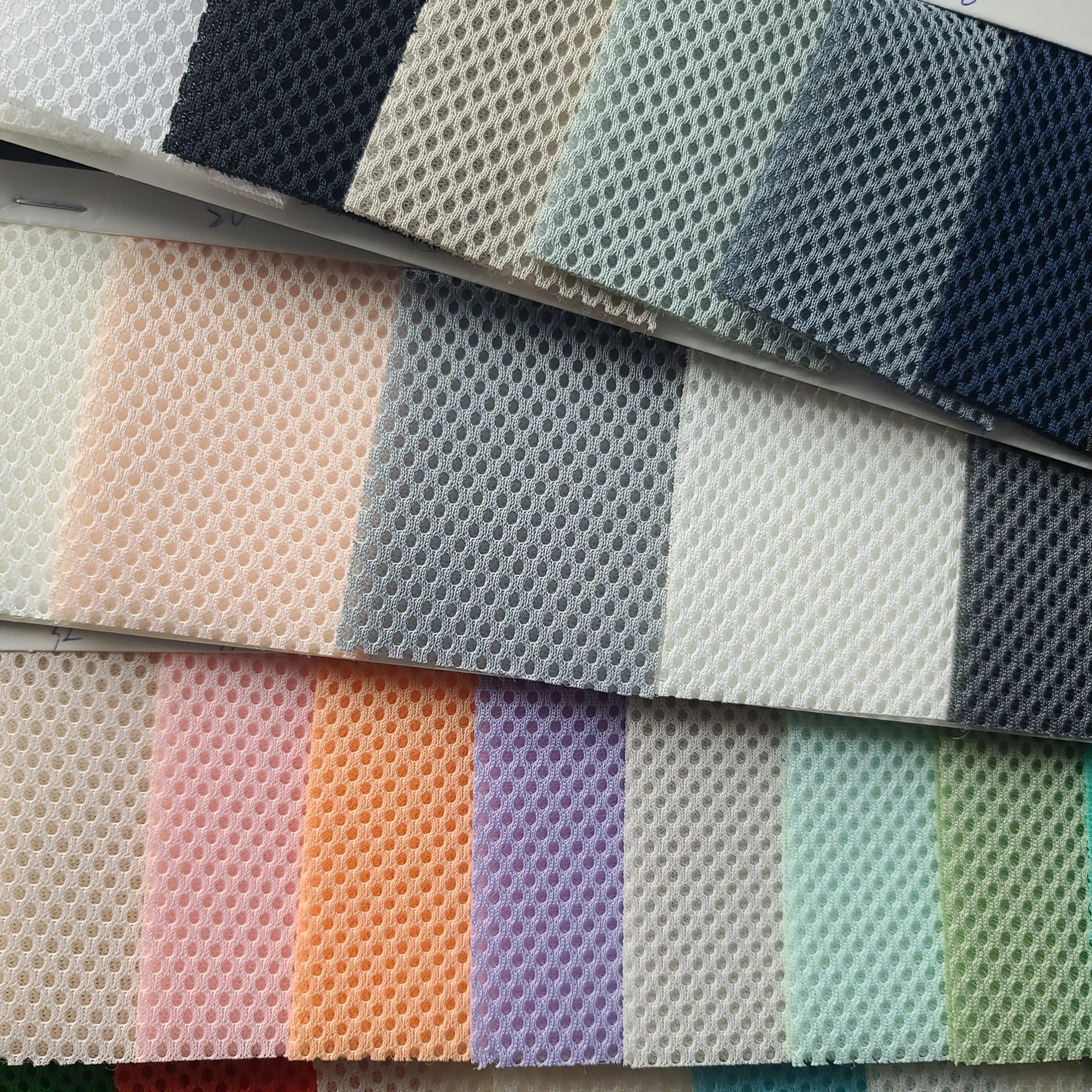 KOYEE Polyester 3d Air Mesh Fabric For Shoe, Cheap Air Mesh 3d Black Sandwich Mesh Fabric Sneakers