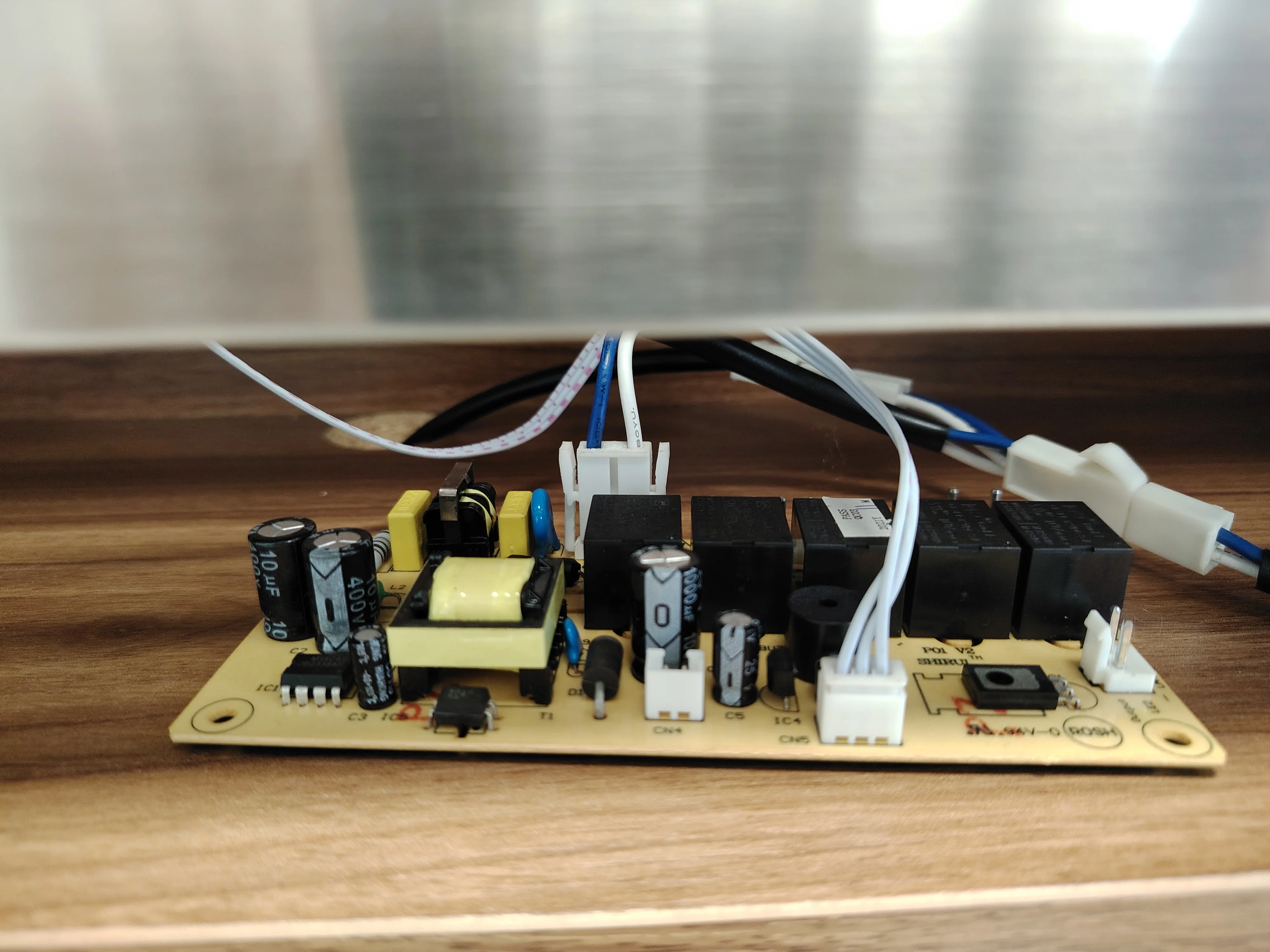 Kitchen range hood integrated control panel switch PCBA