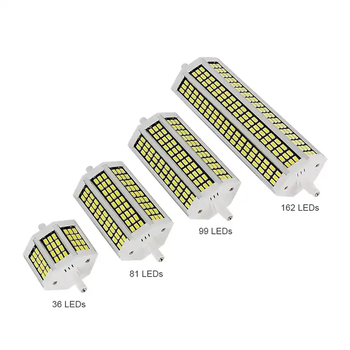 R7S LED 78mm 118mm 135mm Light Bulb 6W 9W 12W SMD 2835 LED Lamp 220V Corn Light Replace Halogen Light