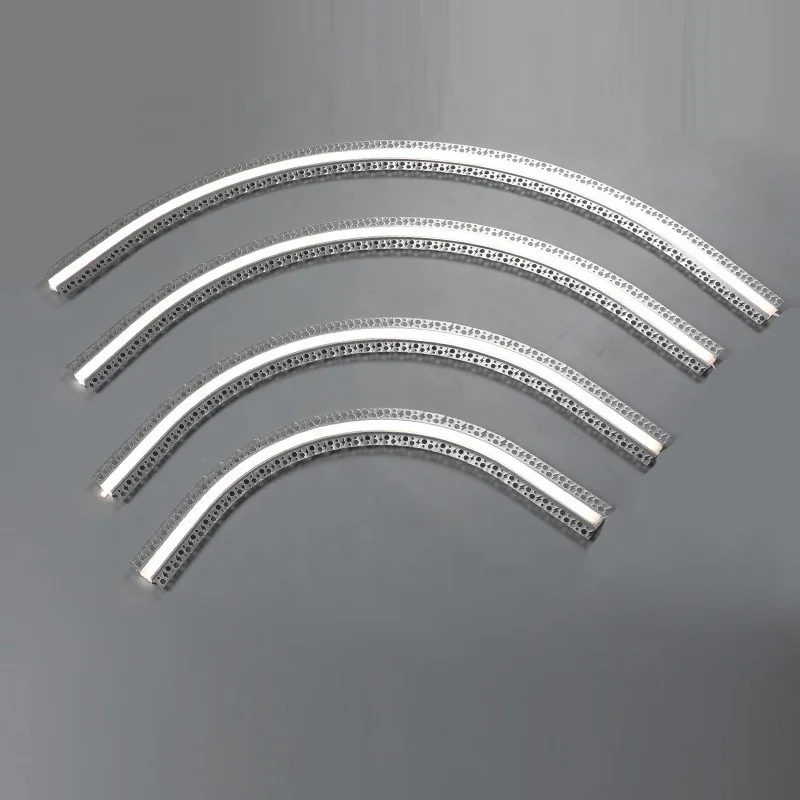 Customized New Flexible And Bendable LED Double-Sided Embedded Aluminum Linear Lights For Shopping Mall Studios