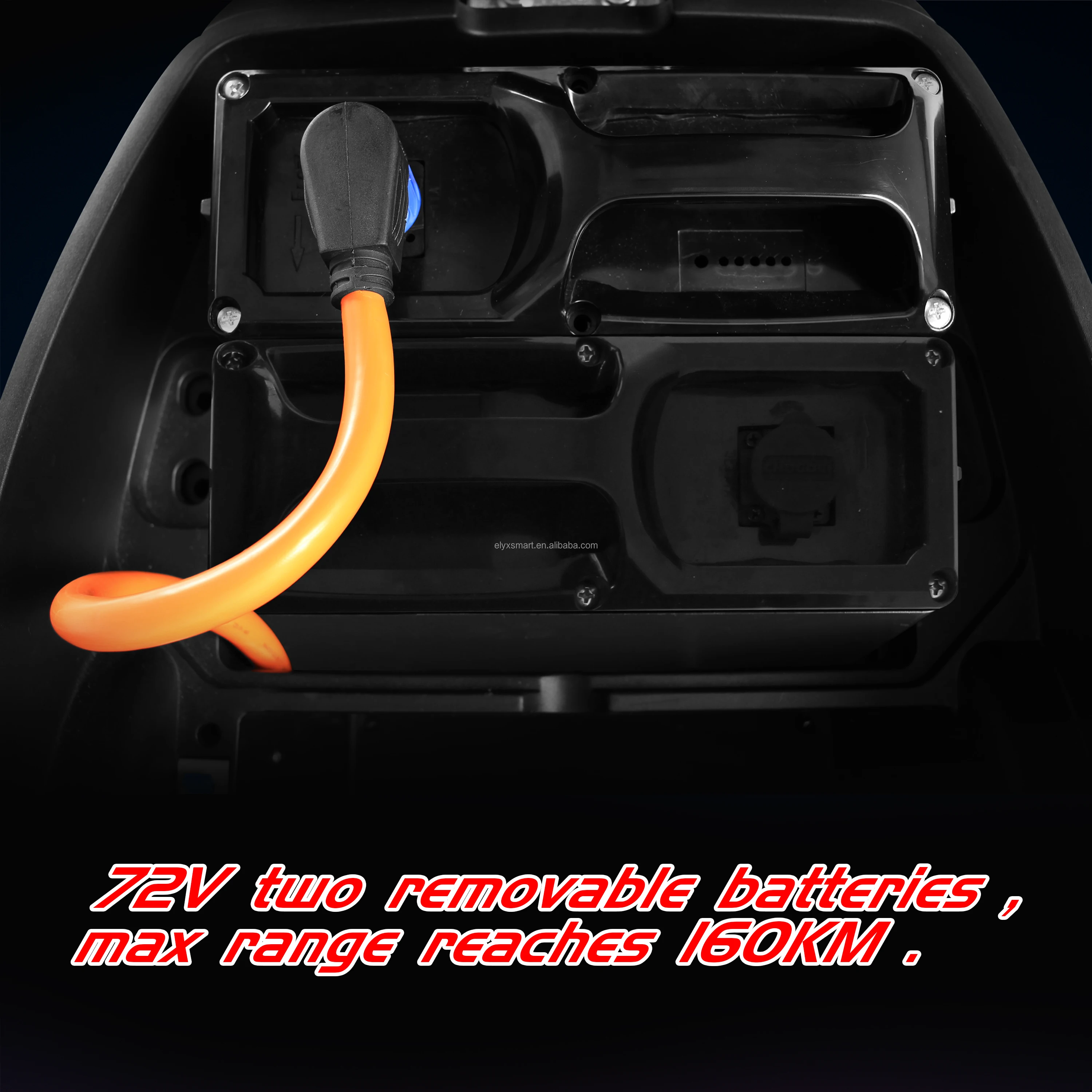 Elyxon RS480 OEM Factory E Scooter 70KMH High Speed Adult Scooter 3000W Electric Motor Bike Adult Motorcycle Scooter