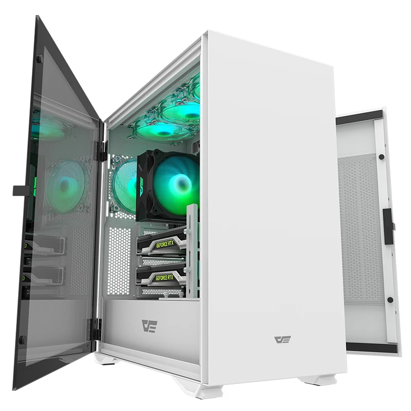 Darkflash ATX чехол для ПК Модный высококачественный компьютера Mid Tower настольные