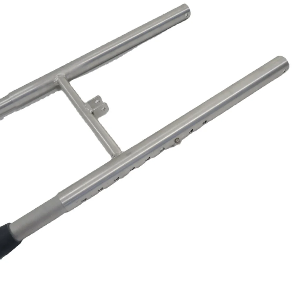 Verified Custom aluminium welding extra length ladder folding step extension stairs aluminum telescopic ladder stairs