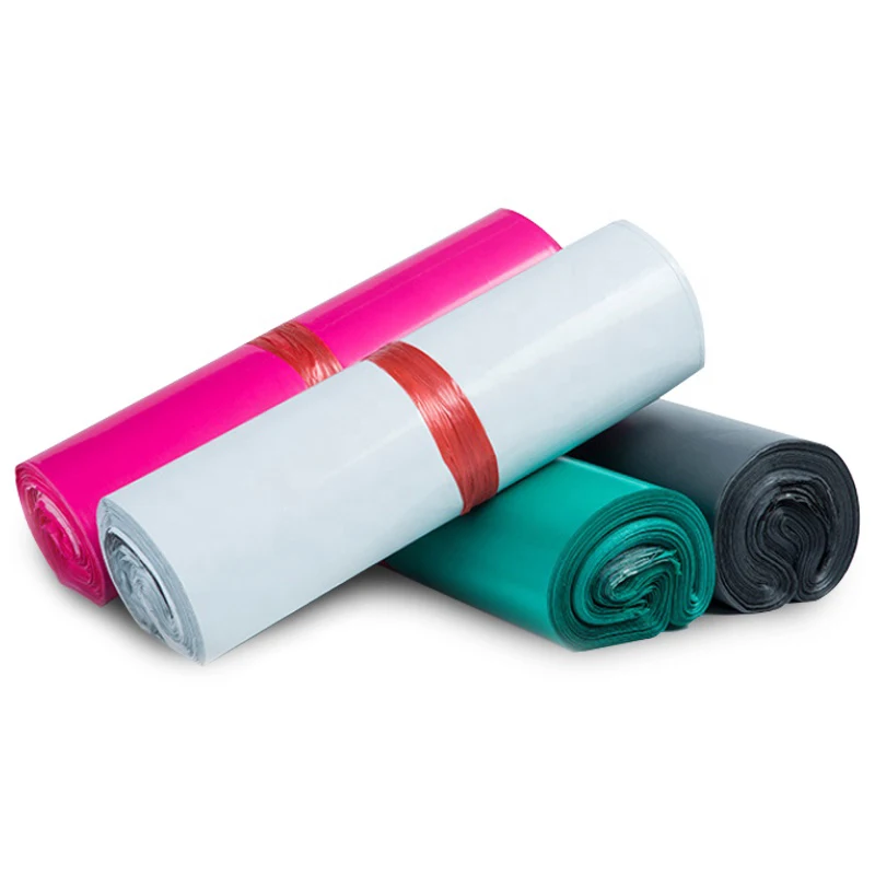 
mailing bag white color custom logistics clothing packaging waterproof packaging bag thick custom mailing bag large 