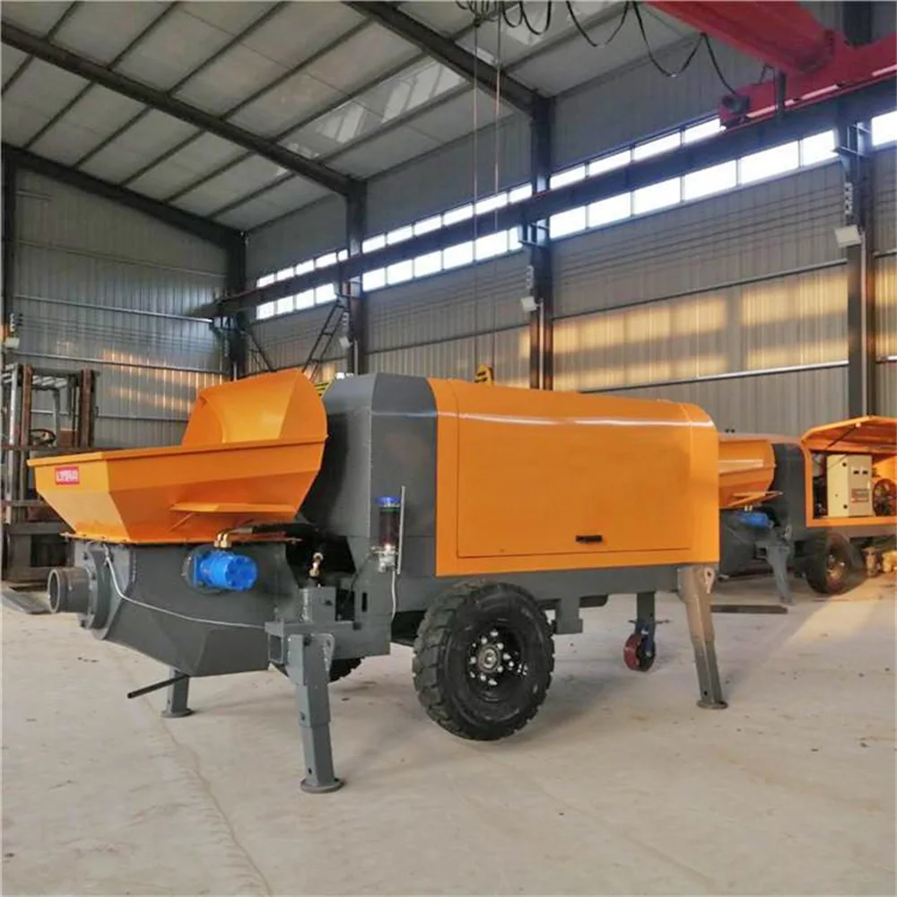 Factory direct sales mini concrete pump diesel diesel concrete pumping machine