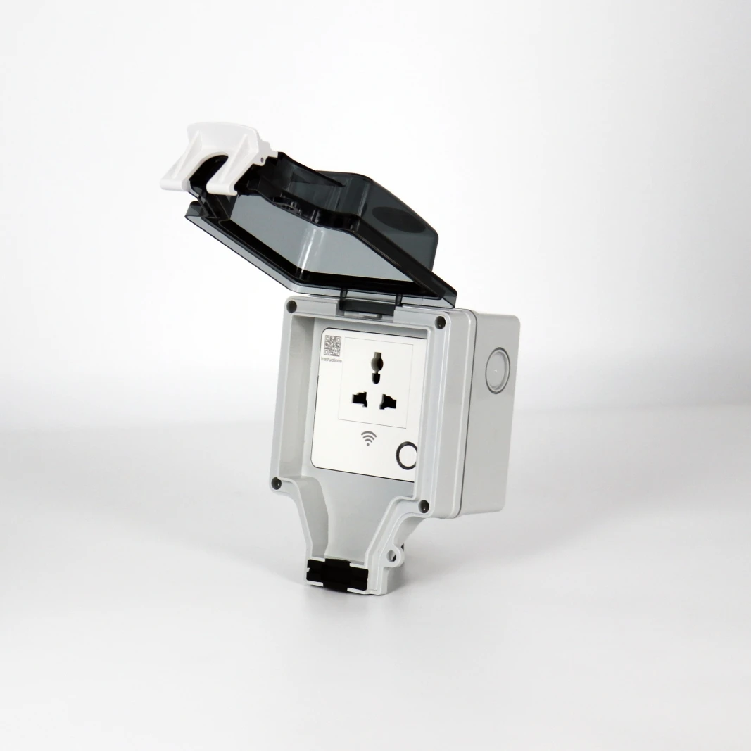 Умная розетка Wi-Fi Водонепроницаемый умный дом Смарт жизнью-штепсельная