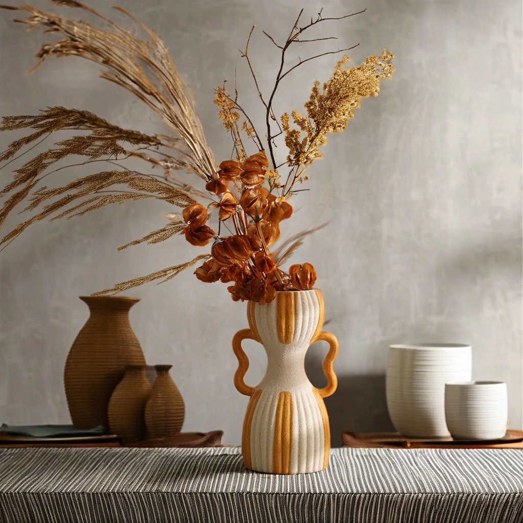 Ceramic Flower Vase Home Decor Tabletop Vase