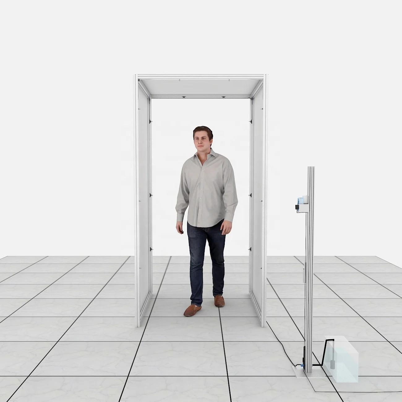 Датчик человека, индивидуальный цвет, портативный, хорошее качество, для школы, автоматический канал дезинфекции