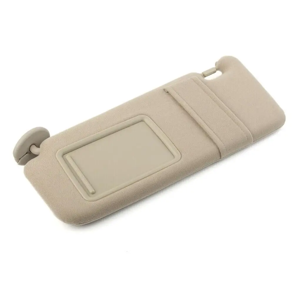 
Beige/Tan Driver Left Driver Side Sun Visor For TOYOTA VENZA 2009-2016 With Sunroof Light 74320-0T020-A1 