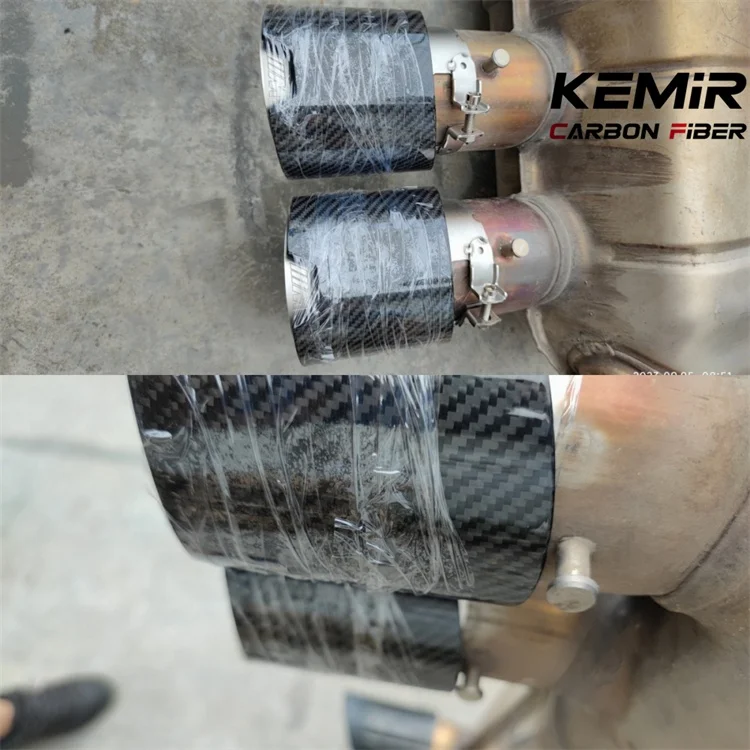 Lossless Original installation M performance M2 G87 Carbon Fiber Exhaust tailpipe tip for BMW OEM replacements installation