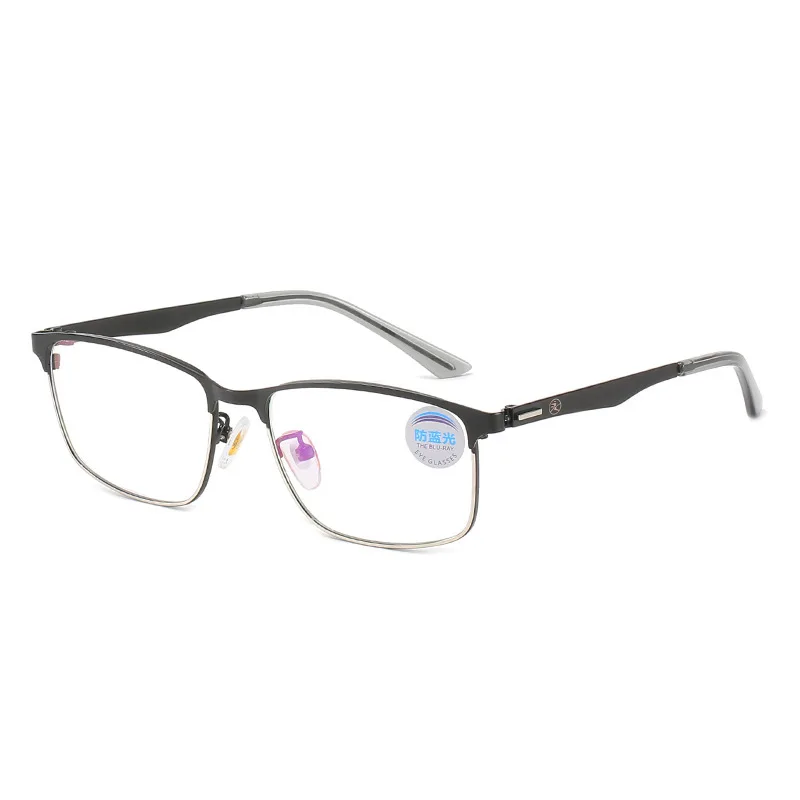 8202 New Optical Frames Anti Blue Light flat mirror retro large frame glasses Optics Glasses