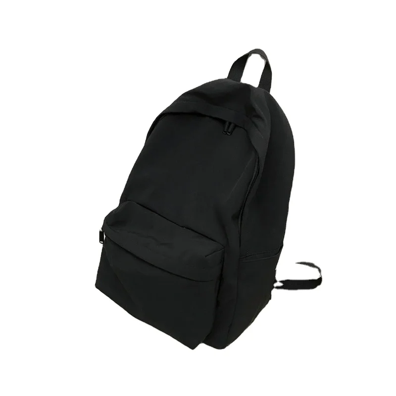 wholesale  china promotional cheap fabric nylon school bags for men quality backpack with side pockets