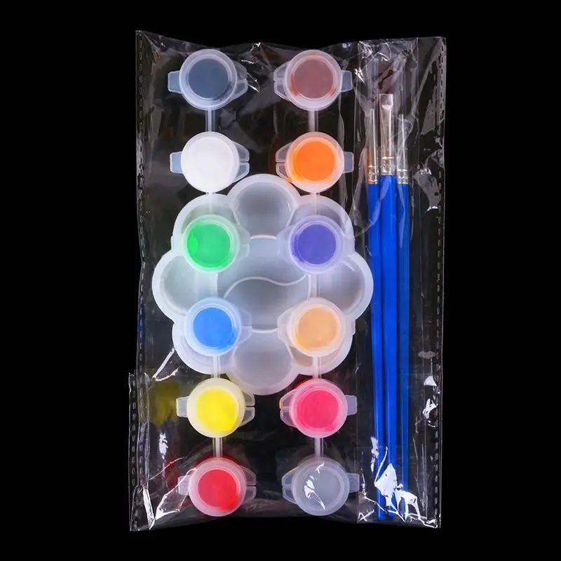 Hot Selling student Product - Bright Water Color Pellet Non-toxic Tempera Paint Set At Factory Price