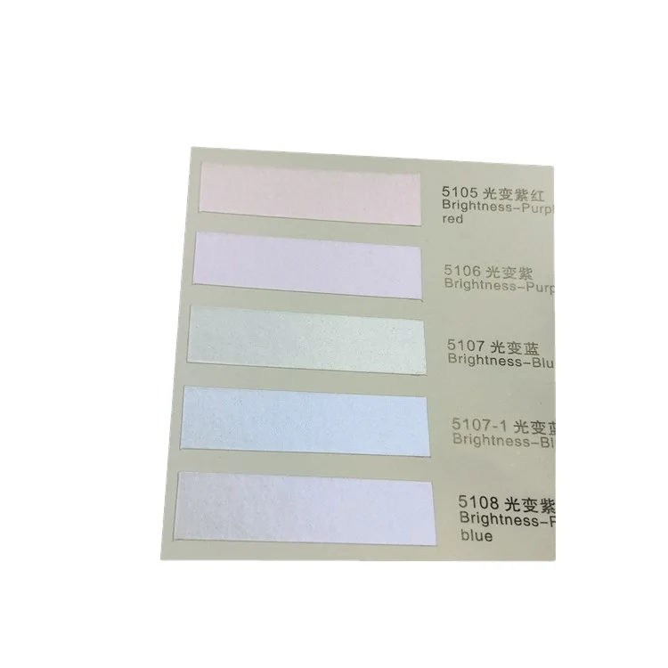 Mingbo color change ink