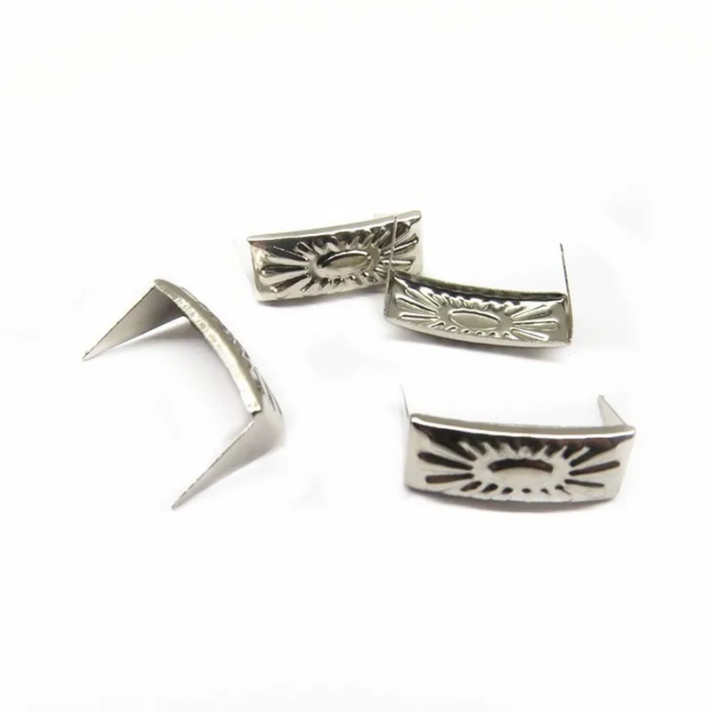 Шнурки из цинкового сплава с гравировкой логотипа