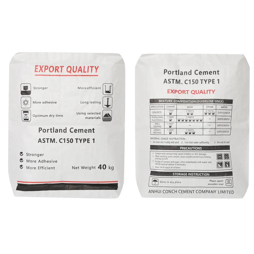 Original inseparably close eco friendly paper bag valve cement