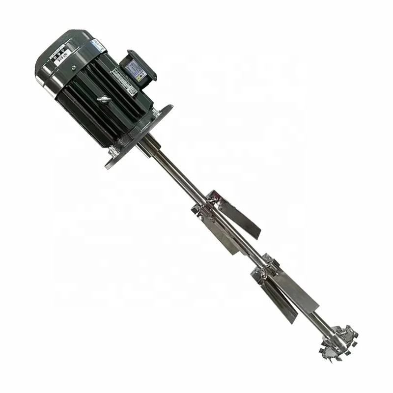 2.2KW low-speed fixed ton drum mixer, chemical cleaning products explosion-proof electric  IBC agitator