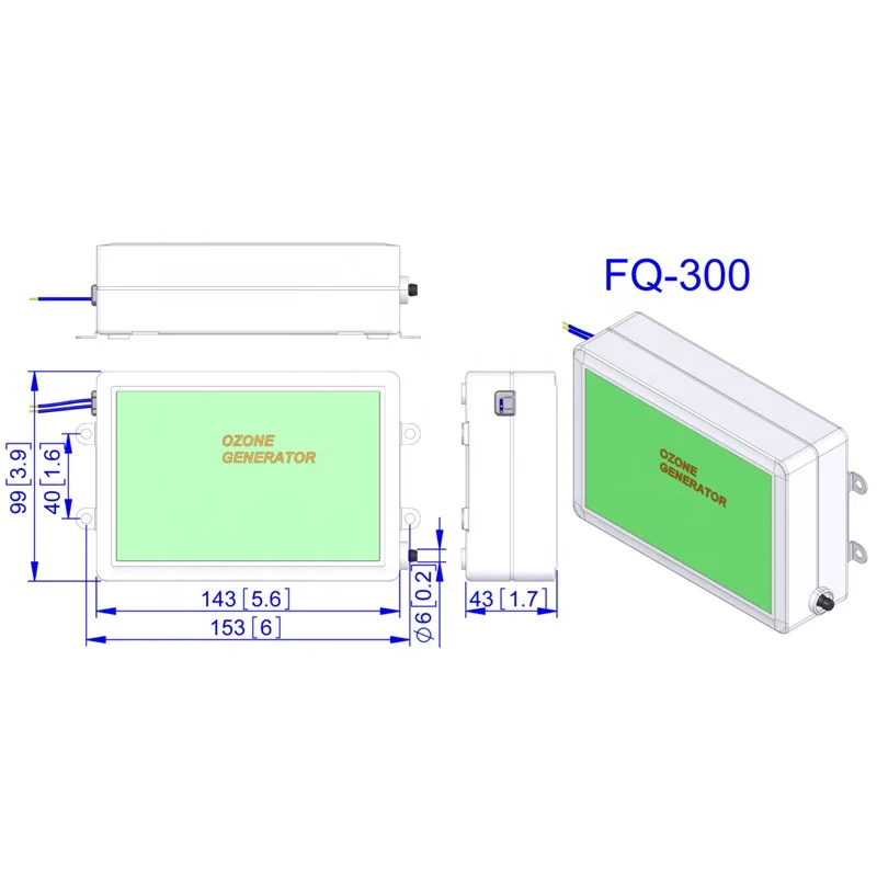 Китайский поставщик, генератор озона для систем очистки воды