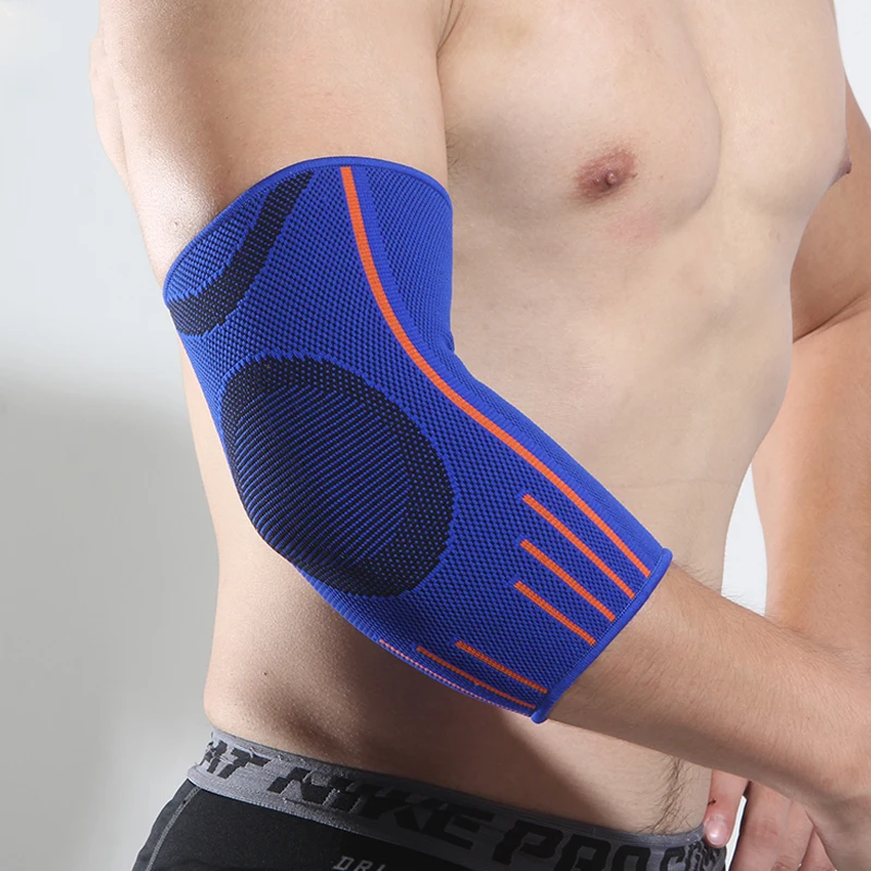 Low MOQ Sports Elbow Knee Support Adjustable Elbow Pad Sleeves Knee and Gym Elbow Protector