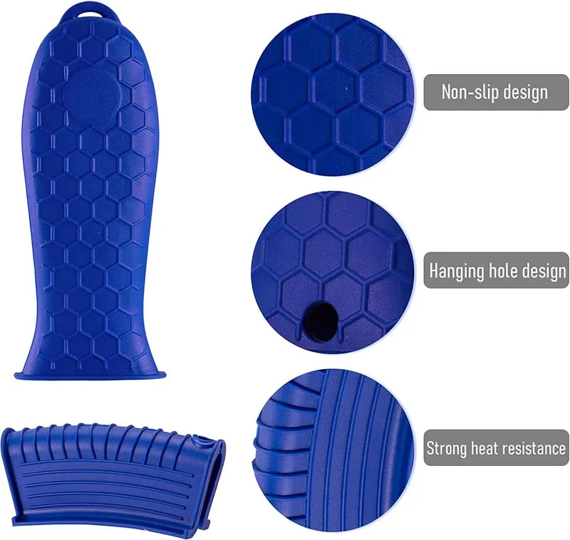 Perfect Kitchen Tools Silicone Hot Handle Holder and Pot Handle Covers