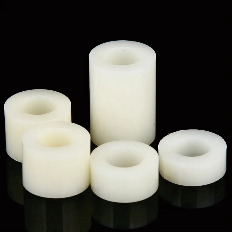 OEM M3 round Nylon Spacer Black and White ABS Plastic Standoff Spacers for PCB Fasteners