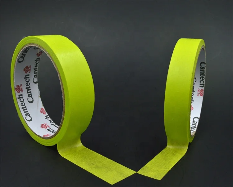 Hot Sale Manufacturer cheap 5mm waterproof Green Masking Tape For Car Job