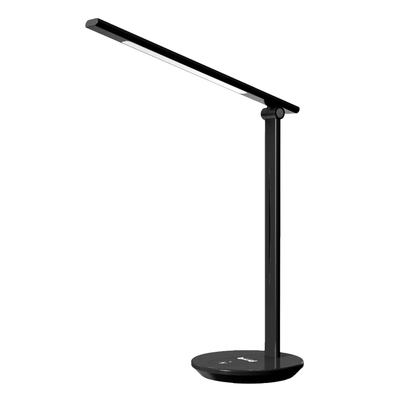 Комната для чтения Уход за глазами кейс мобильного телефона из алюминия с беспроводной Быстрая Зарядка светодиодная лампа Беспроводное зарядное устройство Светодиодная