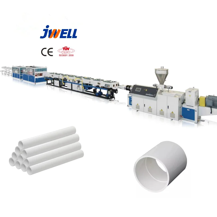 63-110mm Agricultural Pipe PVC Extruder Machine Plumbing Pipe Extrusion Line PE PP Pipes for Water Supply Drainage