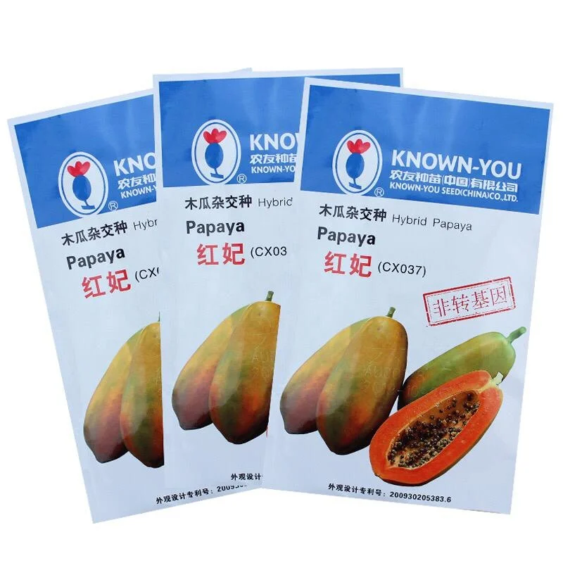 
Hybrid F1 Best Quality Taiwan Known-You Red Lady Papaya Seed 