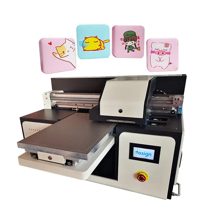 Desktop A3 high quality 360 3d XP600 flatbed souvenir mug laptop cover dtf led uv printer with varnish